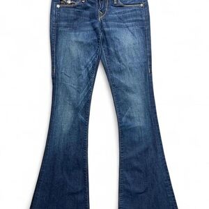 True Religion Women's Dark Blue Boot Cut Jeans